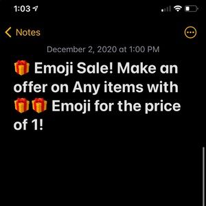 🎁🎁 Emoji Sale 🎁🎁
